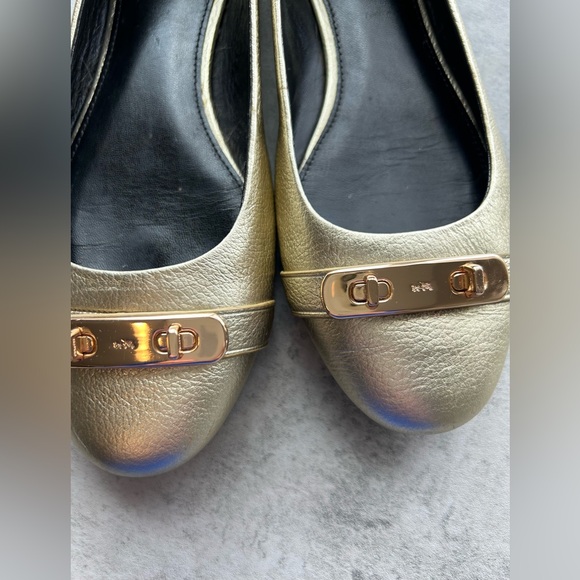 Coach Merilyn Platinum Ballet Flats - Picture 3 of 10